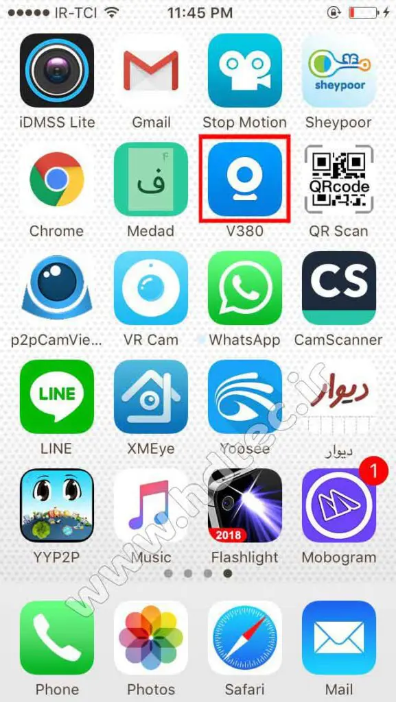 اتصال دوربین به گوشی