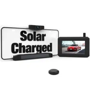 دوربین دنده عقب خورشیدی بی سیم Solar