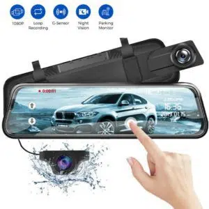 آینه مانیتور دار AZDOME لمسی GPS