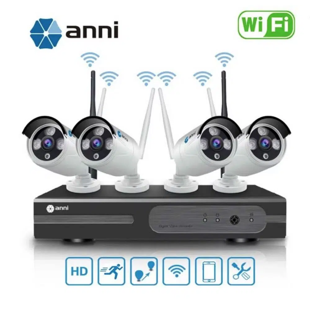 پکیج ۴ کانال بیسیم anni ریپیتر دار
