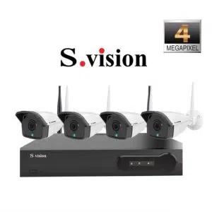 پک دوربین وایفای اس ویژن ۴ مگاپیکسل S.vision J-7140WL