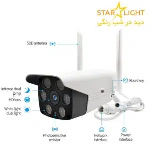 دوربین وایفای مموری خور FHD مدل Smart Camera