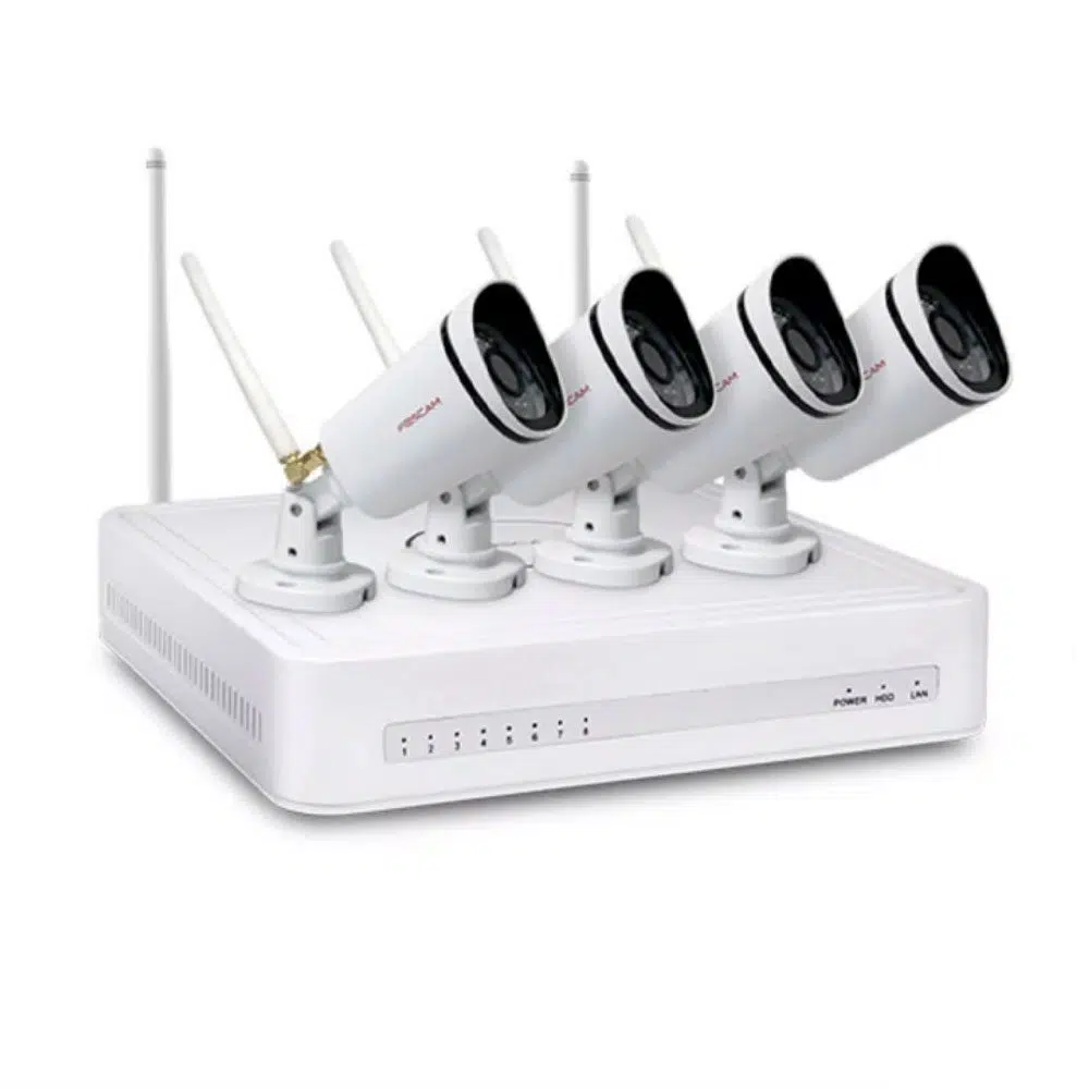 پک وایرلس ۴ کاناله فوسکم Foscam مدل FN7104W-B4