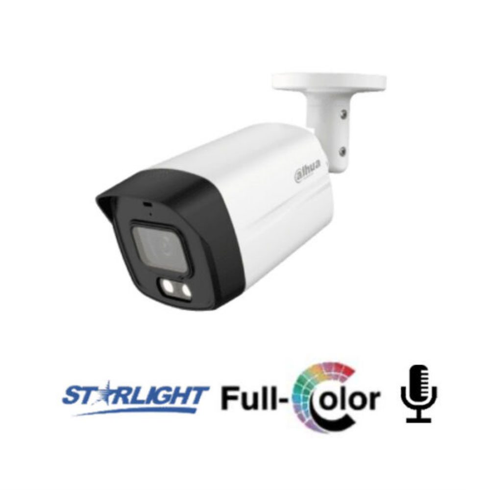 دوربین داهوا Full color میکروفن دار مدل HFW1239TLMP-A-LED
