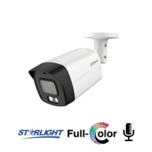 دوربین داهوا Full color میکروفن دار مدل HFW1239TLMP A LED