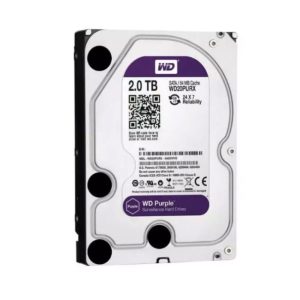 هارد وسترن دیجیتال مدل Purple WD20PURX بنفش ظرفیت 2 ترابایت