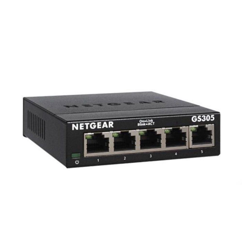 سویچ شبکه ۵ پورت Netgear مدل GS305