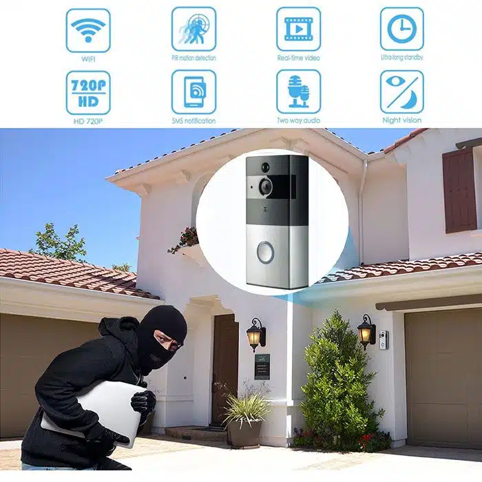 آیفون بی سیم تصویری درب ساختمان