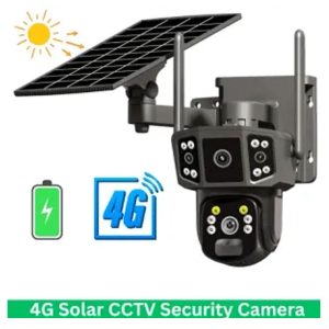 4g solar cctv security
