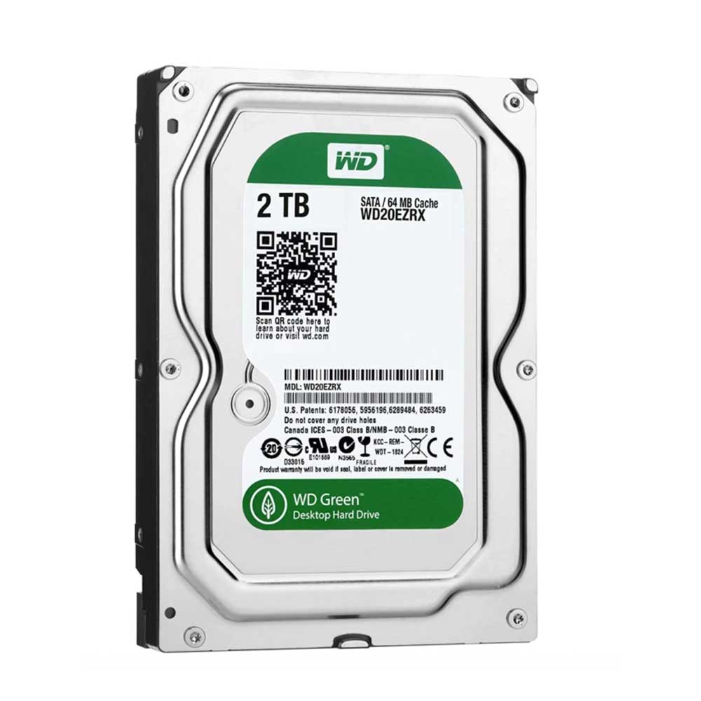 هارد دیسک اینترنال وسترن دیجیتال مدل WD Green Power 2TB