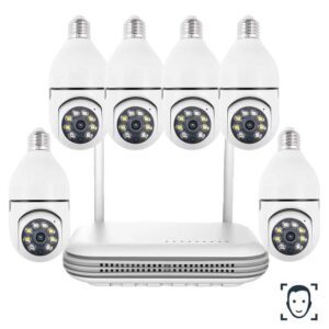 پک بی سیم لامپی بهمراه دستگاه Wireless camera pack